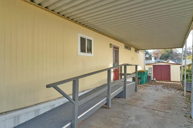 a view of an outdoor space with porch