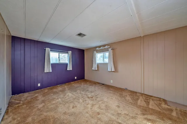 a view of empty room