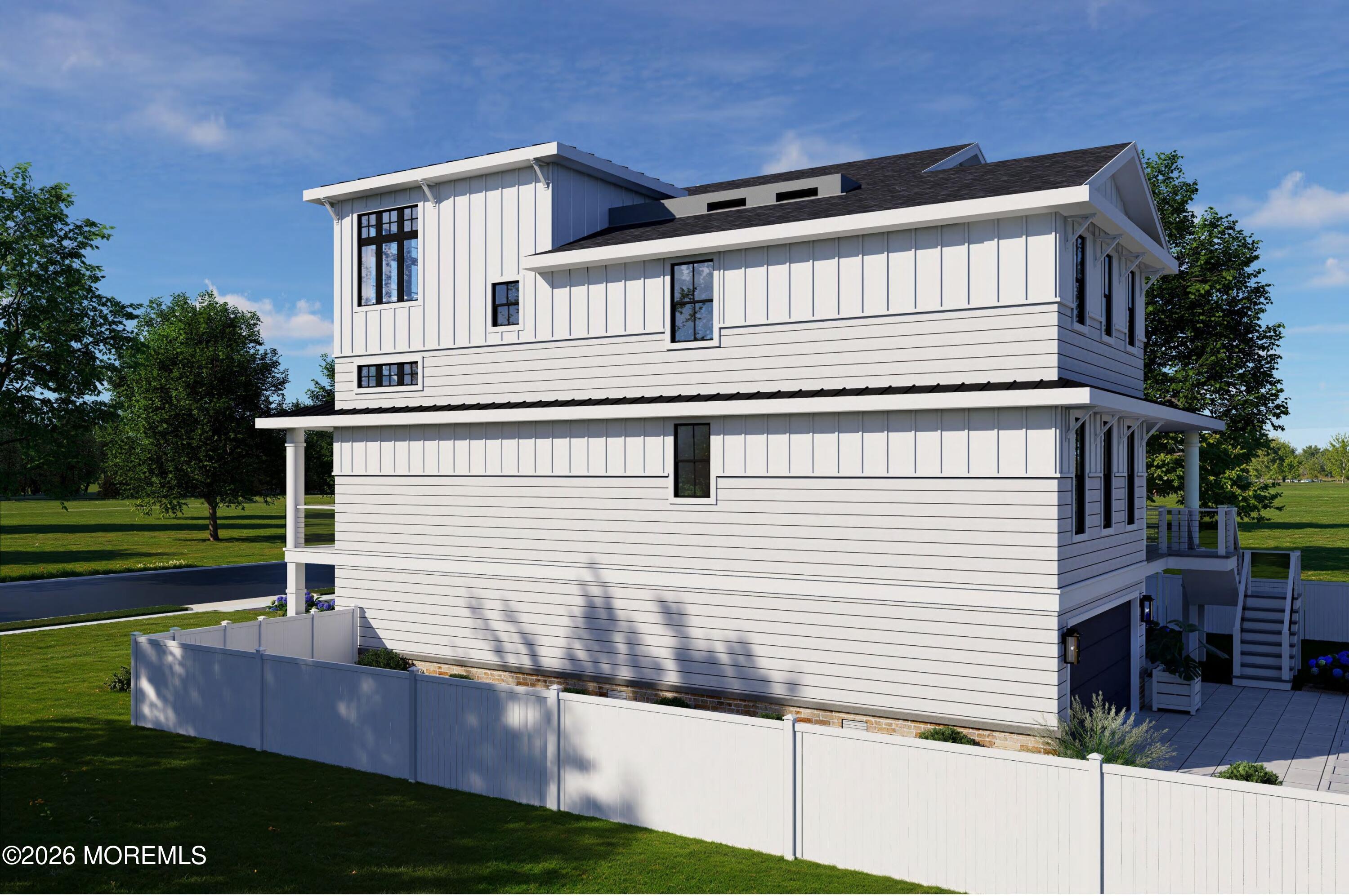 110 Parkway Point Pleasant Beach, NJ 08742 - Photo 6 of 12 a view of a house with a yard