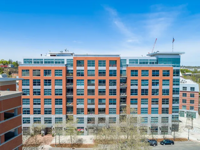 a view of a building with a lot of windows
