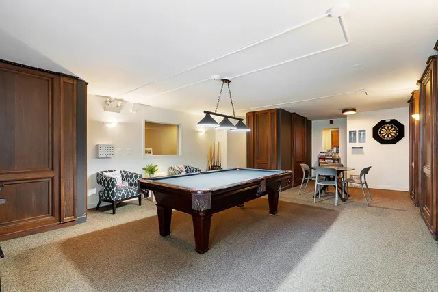 a room with furniture and a window