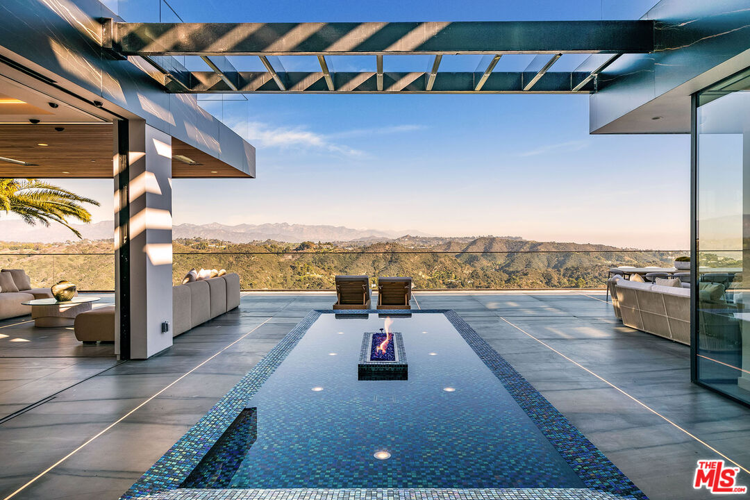 2078 Stradella Road Los Angeles, CA 90077 - Photo 4 of 37 a view of a balcony with city view