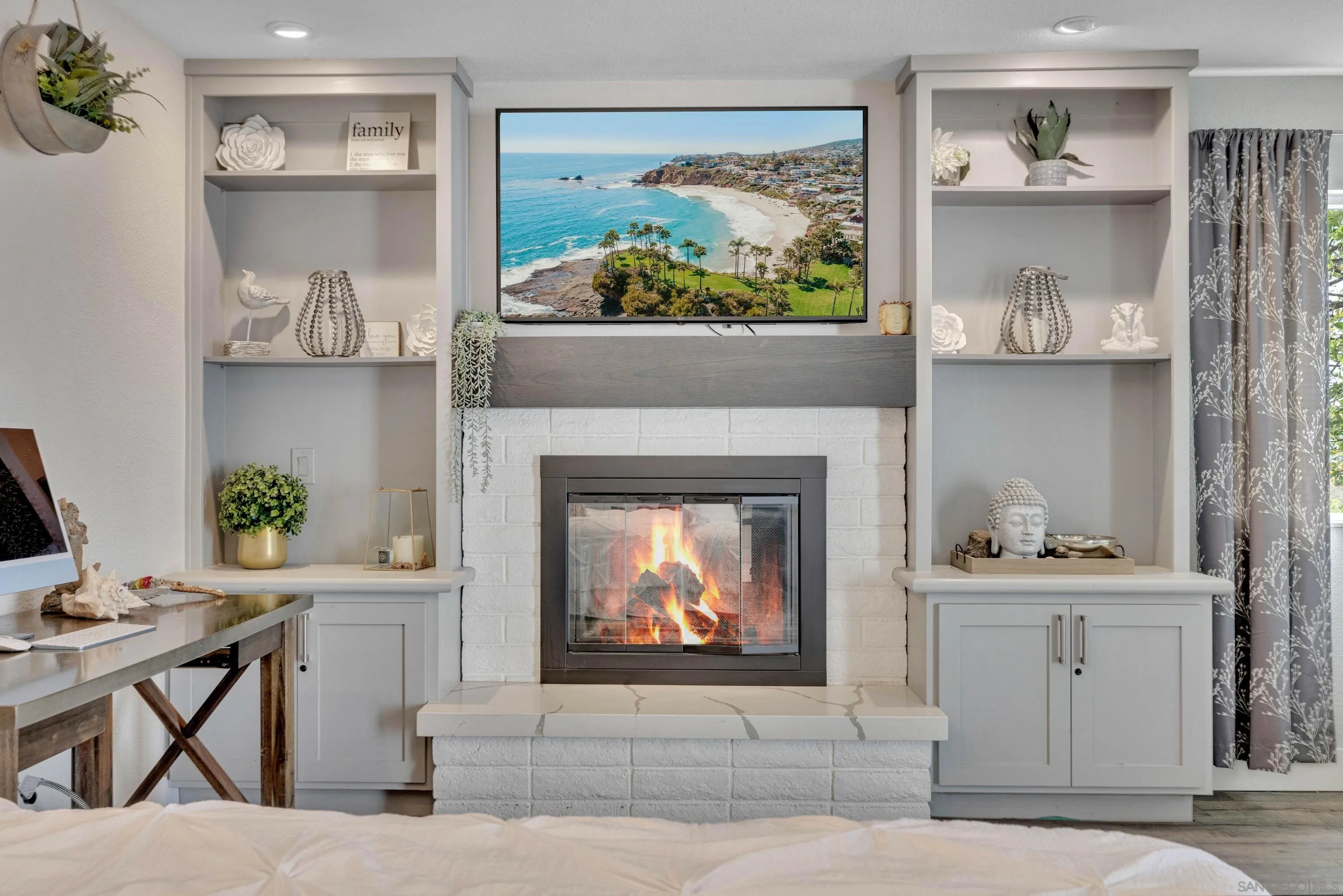 37389 Ave Chapala Temecula, CA 92592 - Photo 15 of 68 a living room with furniture and a fireplace