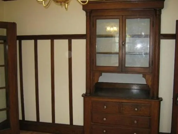 a view of a closet area