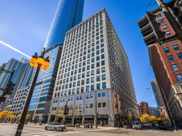a view of a tall building