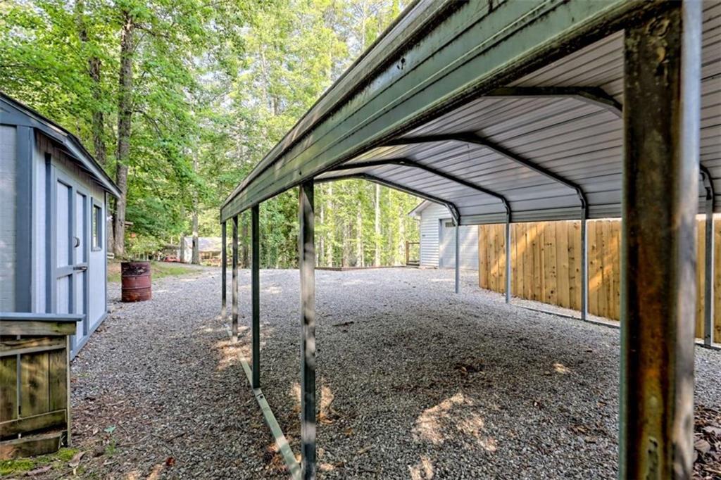 28 Coon Tail Road Blairsville, GA 30512 - Photo 19 of 100 a view of a house with a backyard