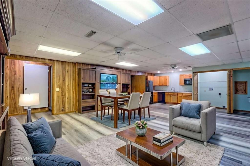 28 Coon Tail Road Blairsville, GA 30512 - Photo 86 of 100 a living room with furniture and a large window