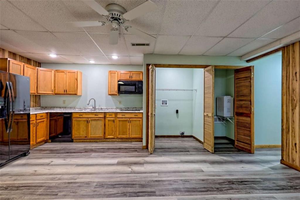 28 Coon Tail Road Blairsville, GA 30512 - Photo 87 of 100 a view of a kitchen with a sink and cabinets