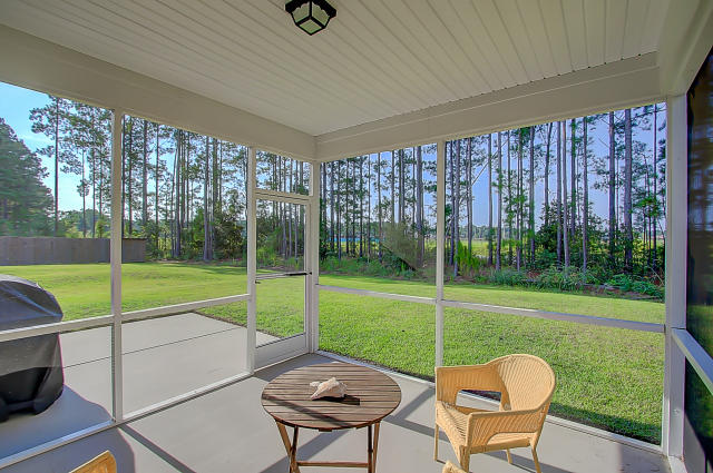 337 Iveson Road Summerville, SC 29486 - Photo 29 of 34 Screened In Porch Overlooks Backyard