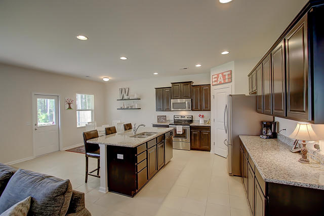 337 Iveson Road Summerville, SC 29486 - Photo 7 of 34 Kitchen has Working Island with Seating