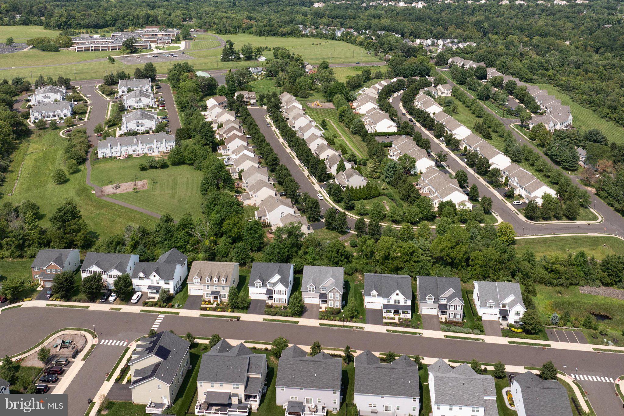 7 Pettit's Bridge Road Jamison, PA 18929 - Photo 65 of 69 Aerial view of neighborhood.