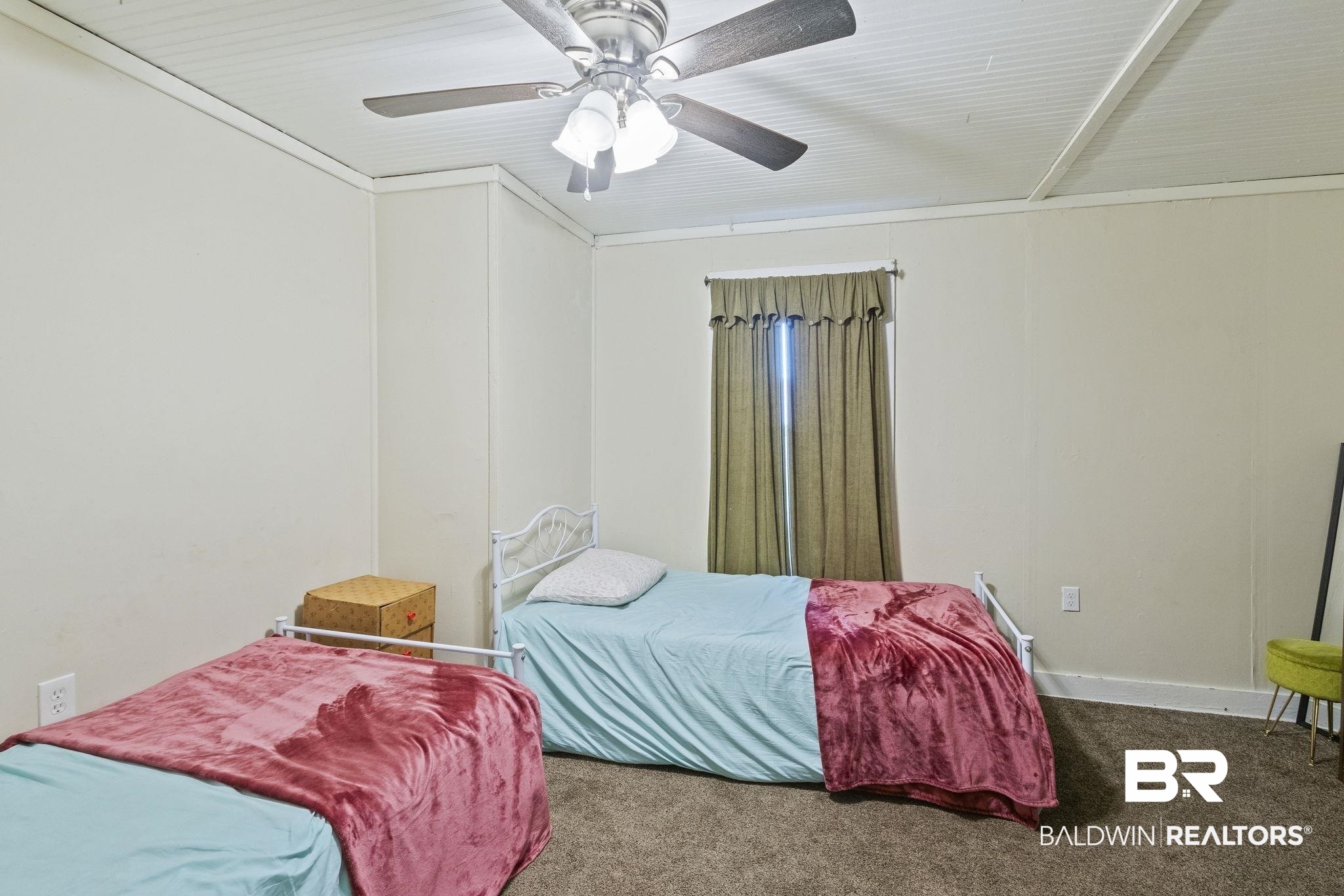 707 North Cedar Street Foley, AL 36535 - Photo 25 of 69 Bedroom with carpet, ceiling fan, and crown molding