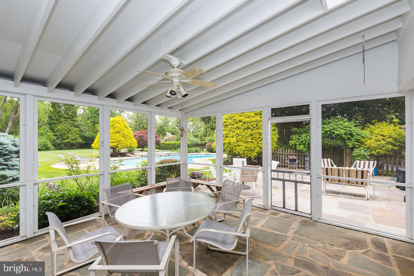 1279 Argyle Road Berwyn, PA 19312 - Photo 29 of 73 Wonderful screened in porch