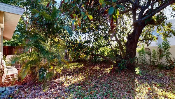 a view of outdoor space with trees