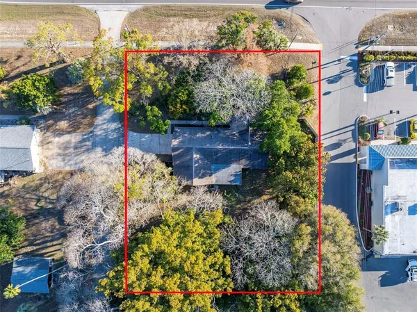 an aerial view of city