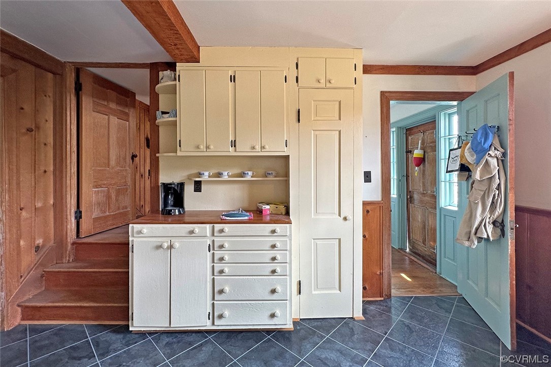 616 Main Street Reedville, VA 22539 - Photo 17 of 30 a view of kitchen with stainless steel appliances granite countertop furniture and a window