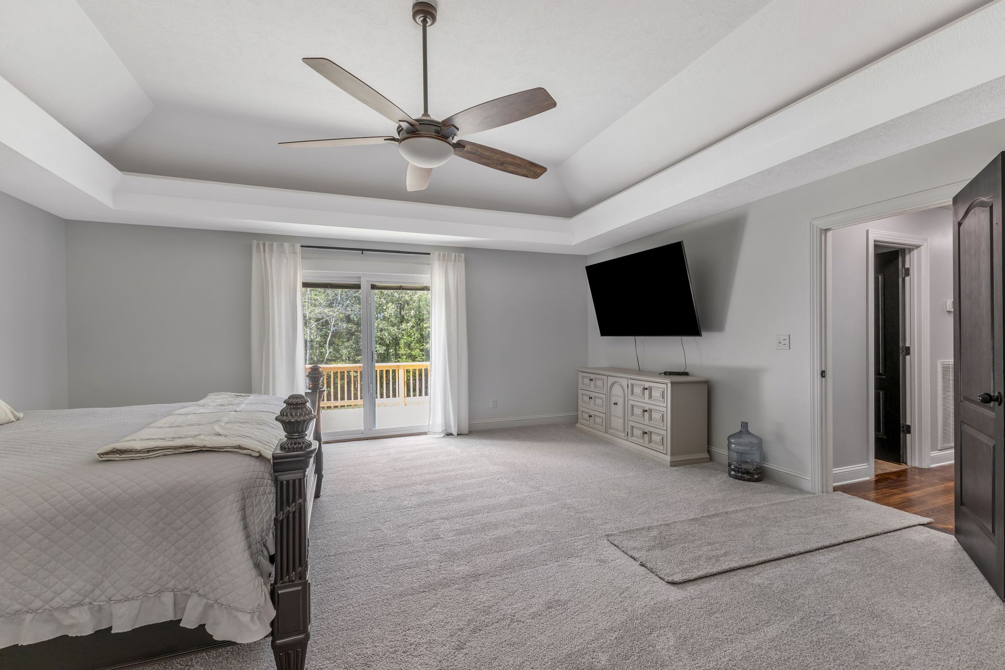 1745 Ennis Branch Road McEwen, TN 37101 - Photo 26 of 85 a view of a livingroom with furniture and a flat screen tv