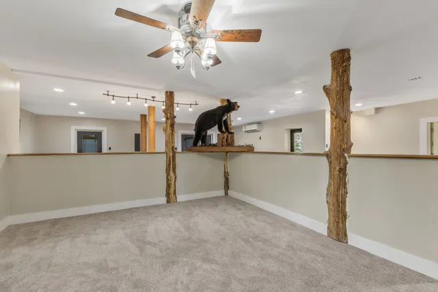 a view of storage and utility room