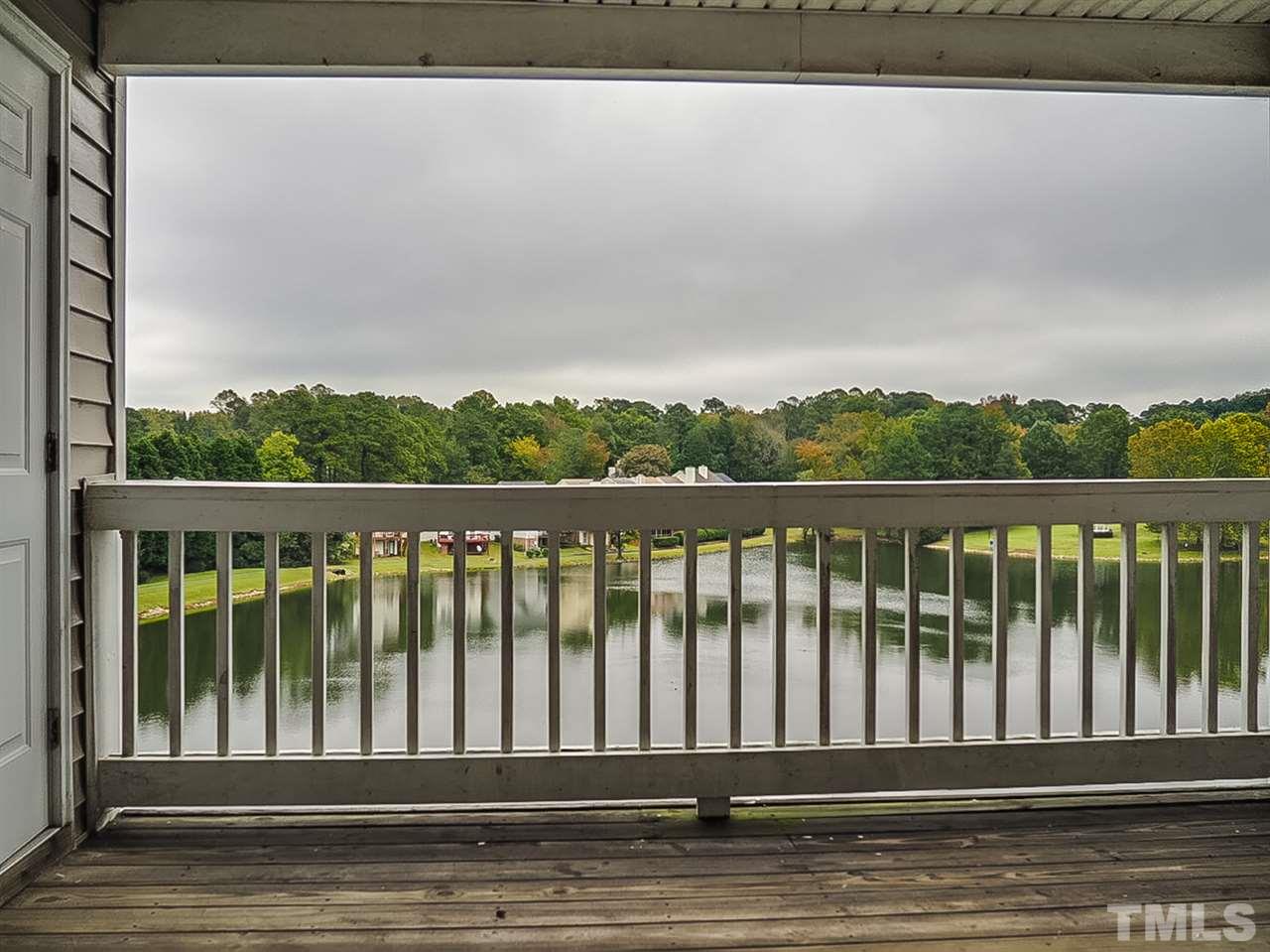 332 Springfork Drive Cary, NC 27513 - Photo 14 of 15 a balcony with wooden floor