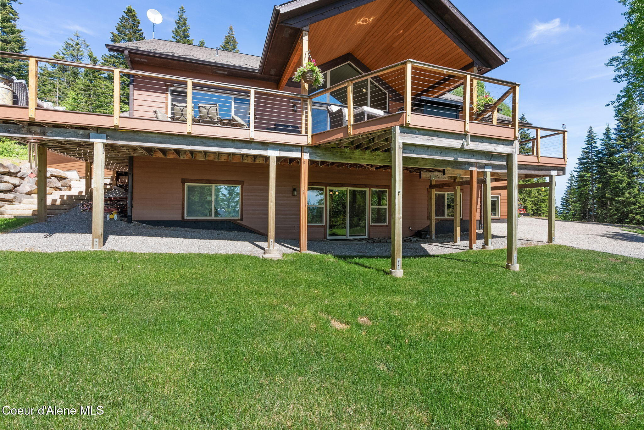 17378 North Freddi Road Rathdrum, ID 83858 - Photo 77 of 93 Back of Home