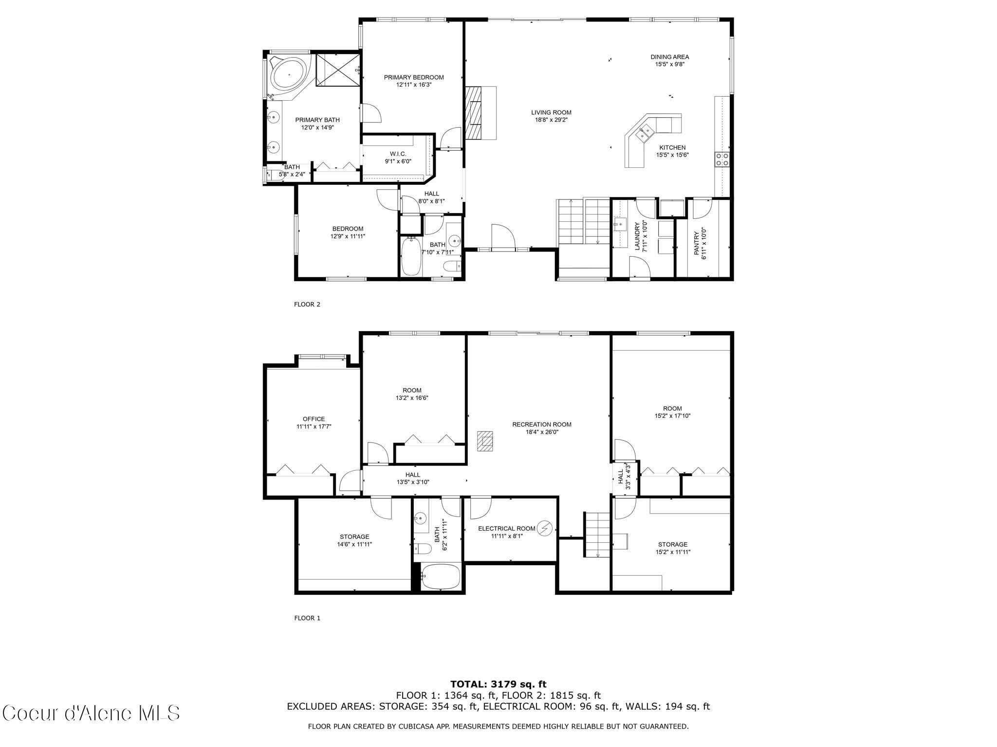 17378 North Freddi Road Rathdrum, ID 83858 - Photo 93 of 93 Floorplan 3