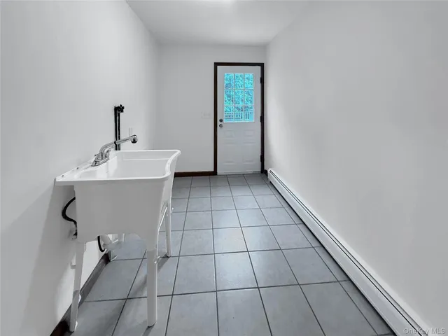 a white cabinet door in a room