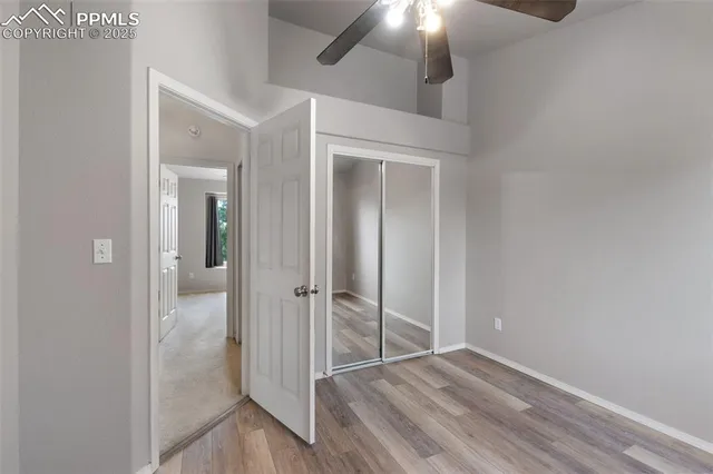 wooden floor in an empty room
