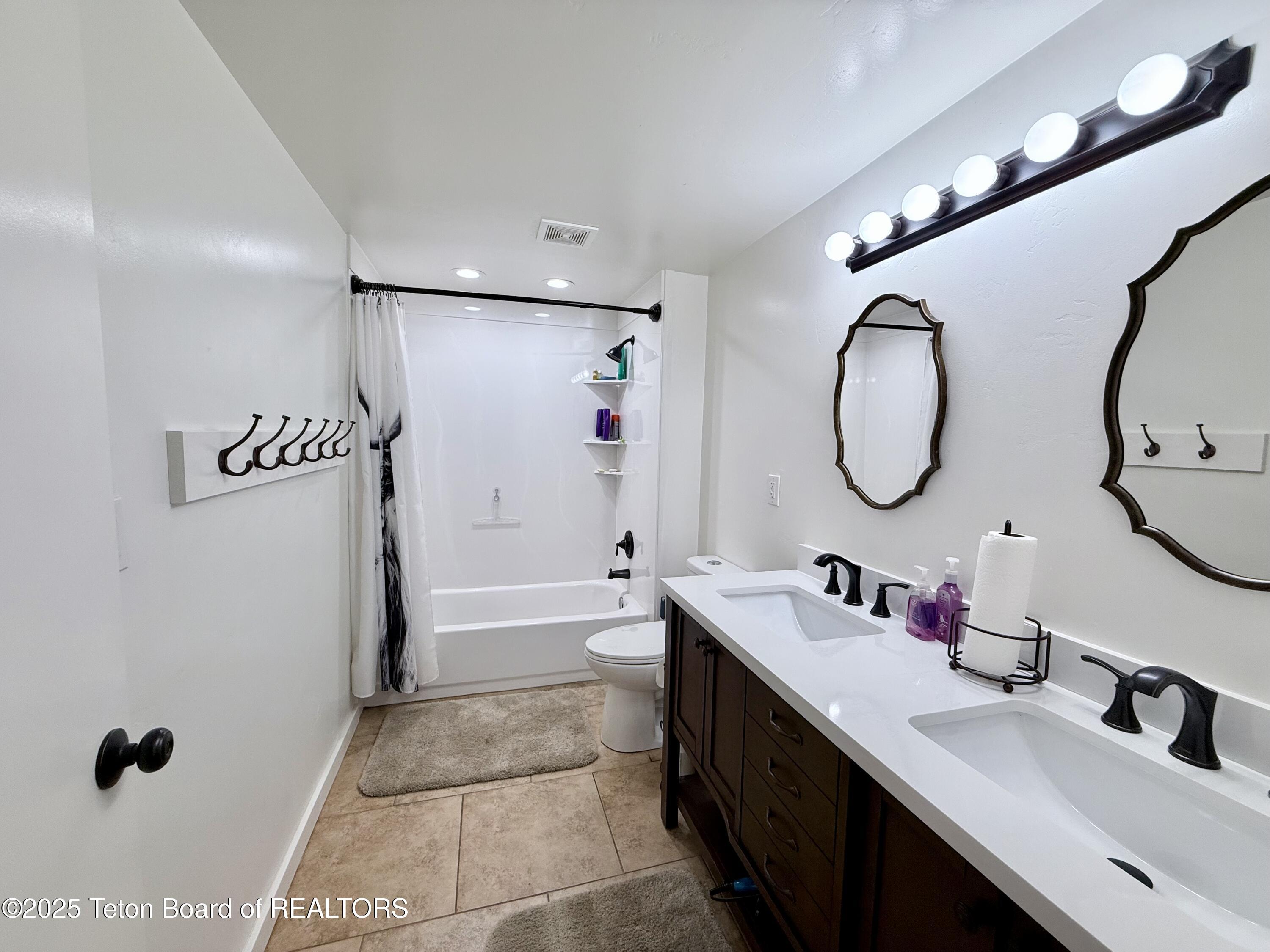 161 Vista W Drive Star Valley Ranch, WY 83127 - Photo 13 of 18 Downstairs Bath