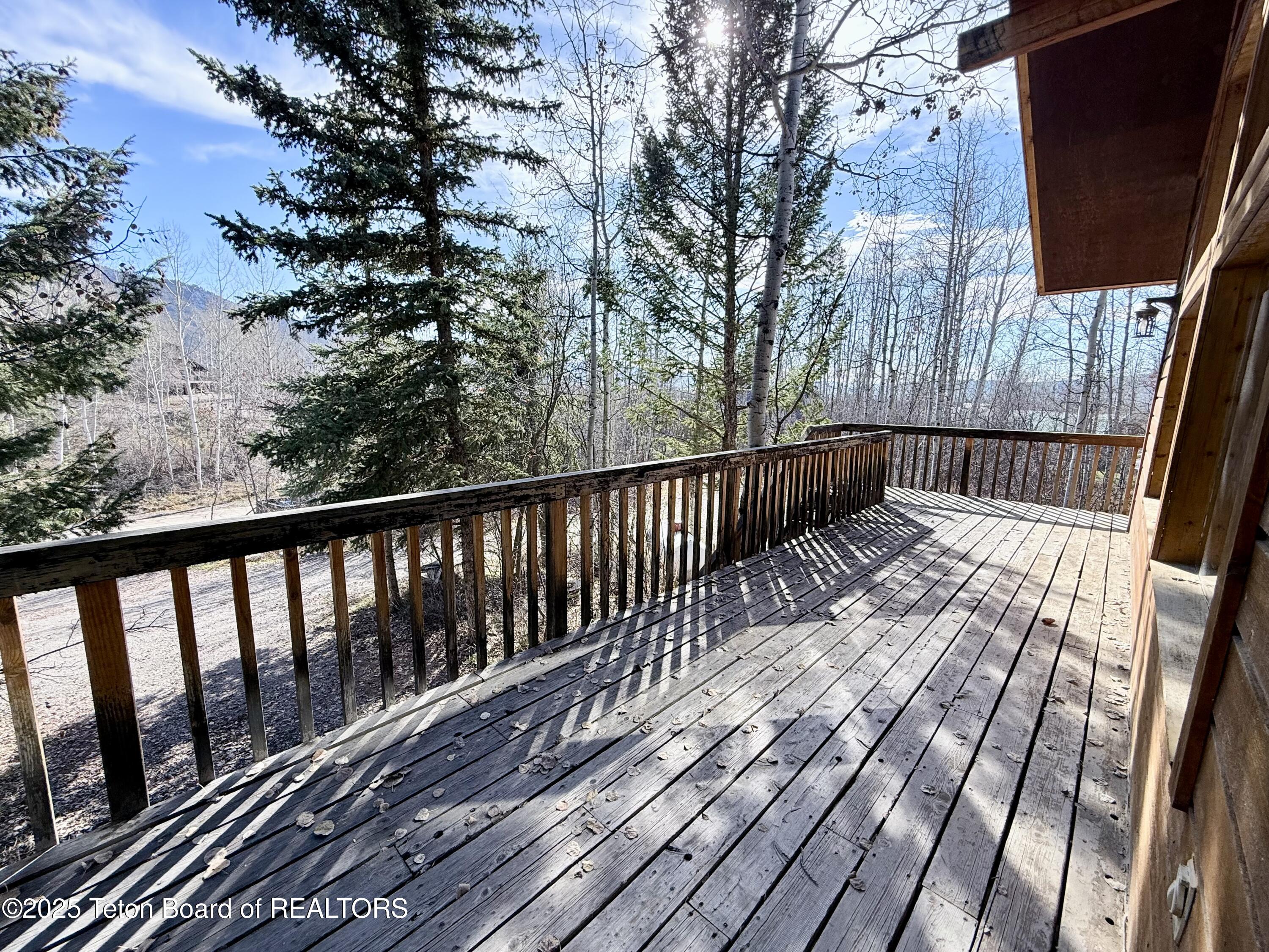 161 Vista W Drive Star Valley Ranch, WY 83127 - Photo 17 of 18 Deck