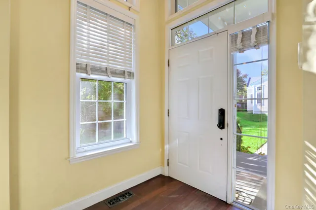 a view of front door