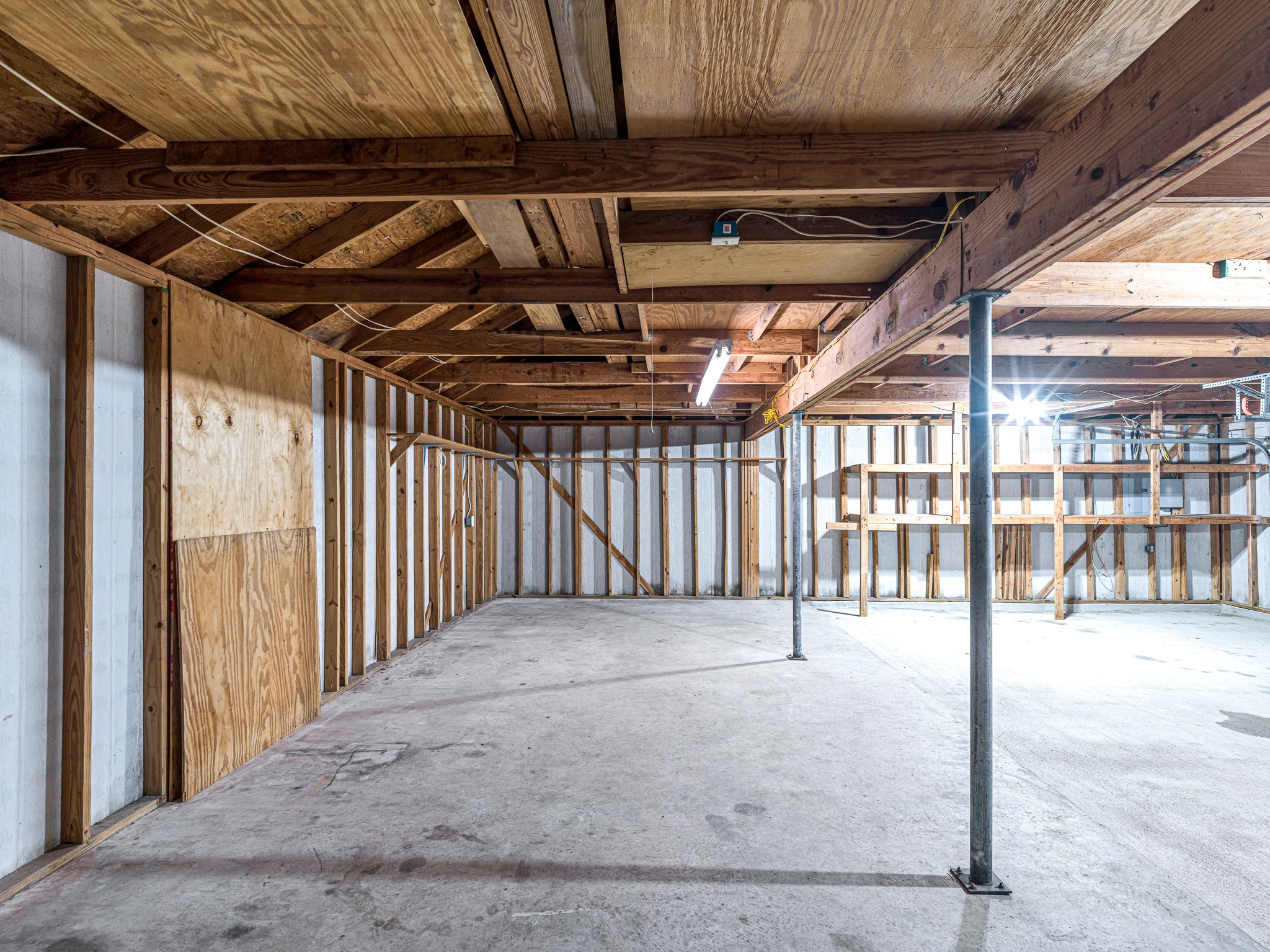 1910 Landon Point Circle Katy, TX 77450 - Photo 36 of 37 Wow. 32' X 14' garage extension. The attic also has lots of flooring providing over 600 square feet of additional storage.