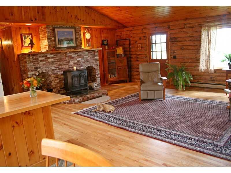 88 Pleasant Valley Road Cumberland, ME 04021 - Photo 3 of 30 Living Room. Open concept kitchen,...
