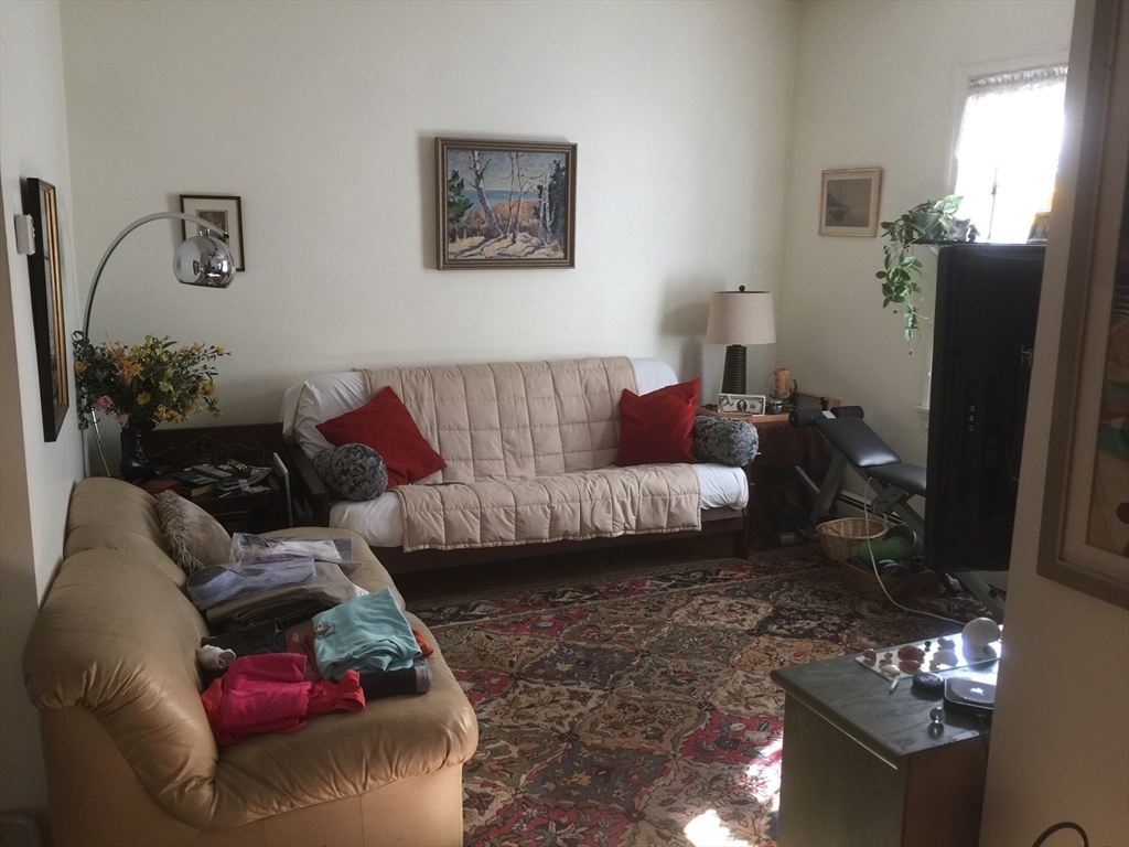 144 Spring Street Cambridge, MA 02141 - Photo 7 of 12 a living room with furniture and a rug
