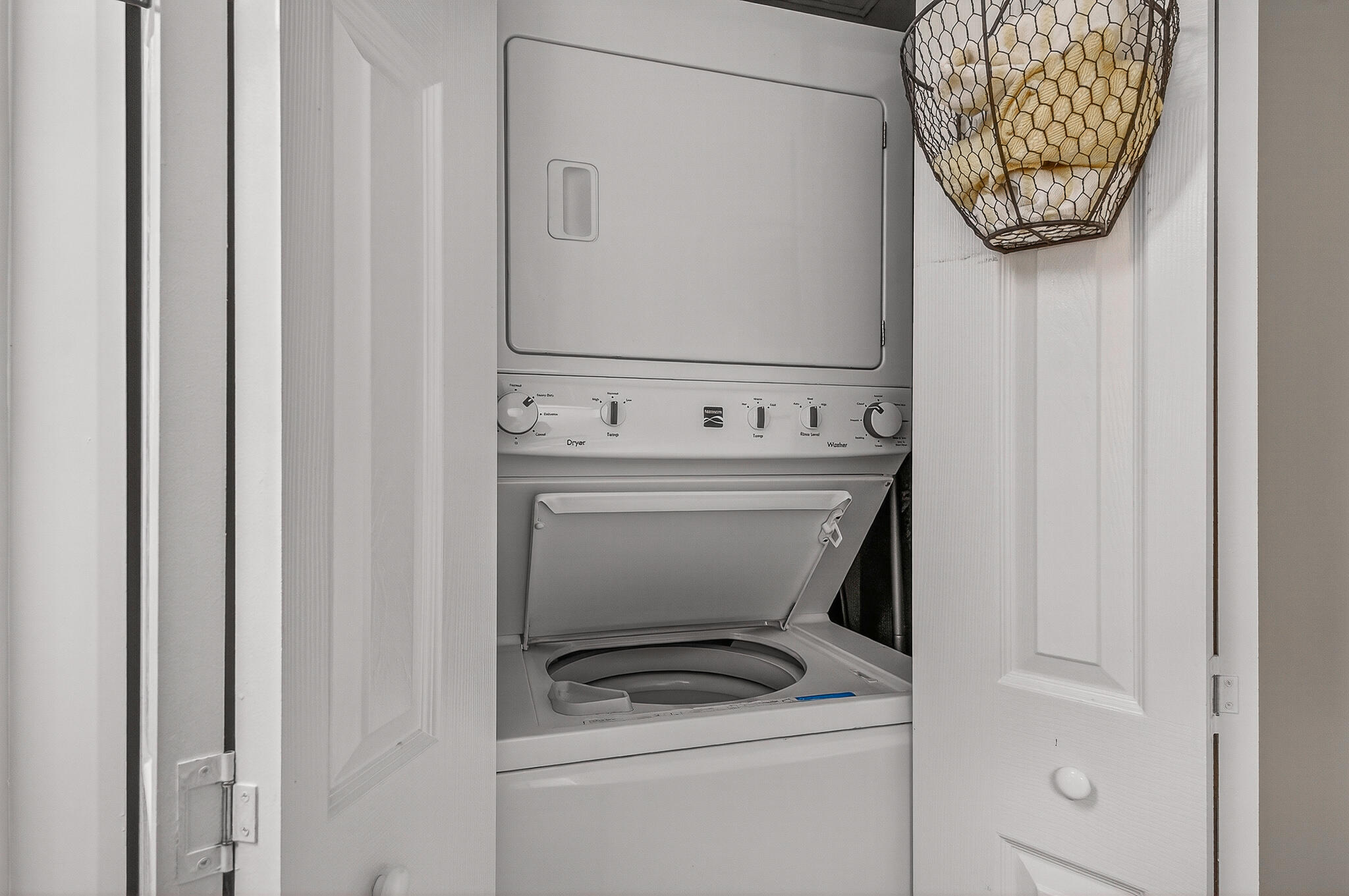 195 Durango Road, Unit 2D Destin, FL 32541 - Photo 26 of 62 a utility room with dryer and washer