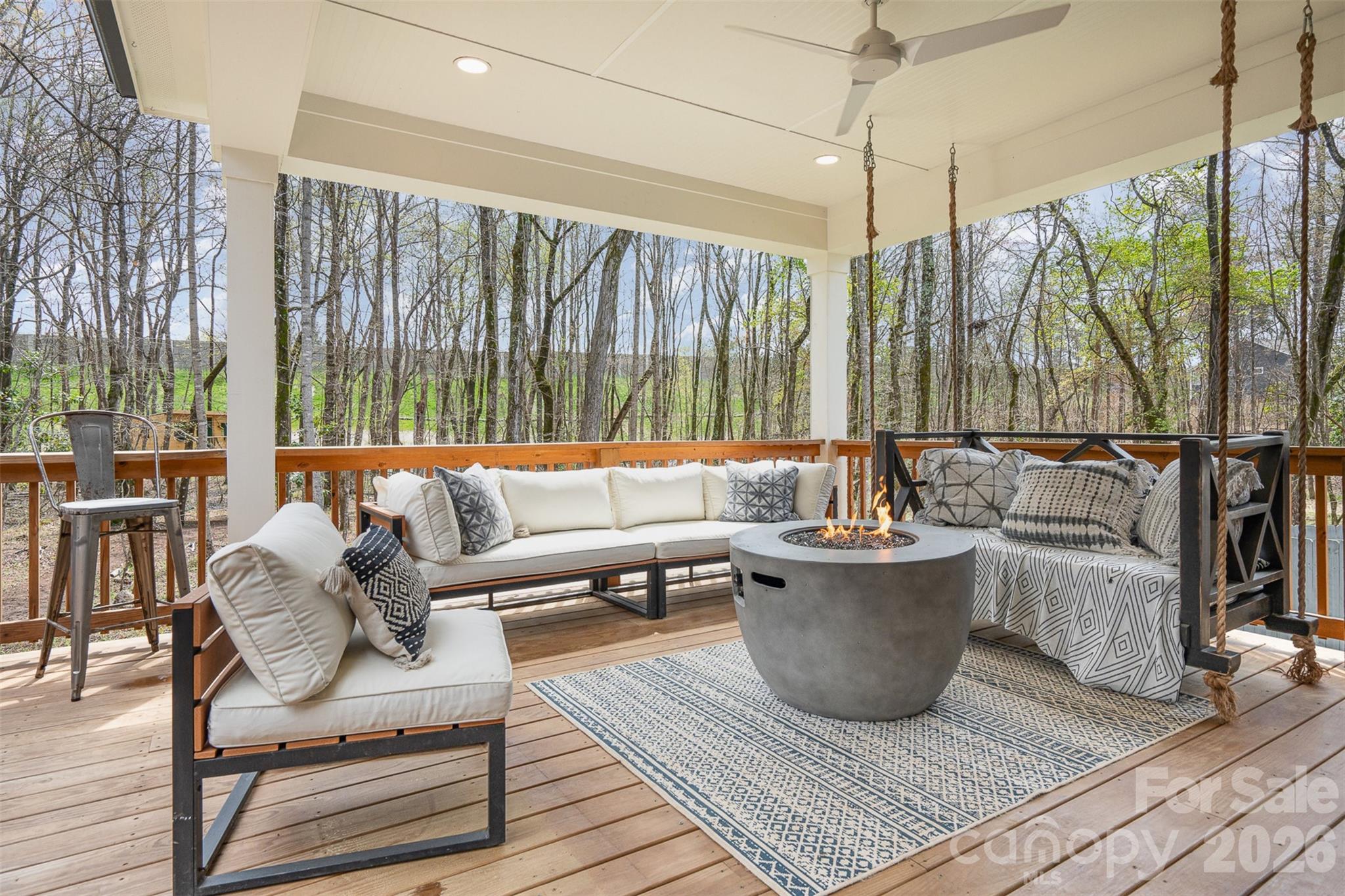 4125 Spring Street Charlotte, NC 28270 - Photo 22 of 37 a living room with furniture and a large window