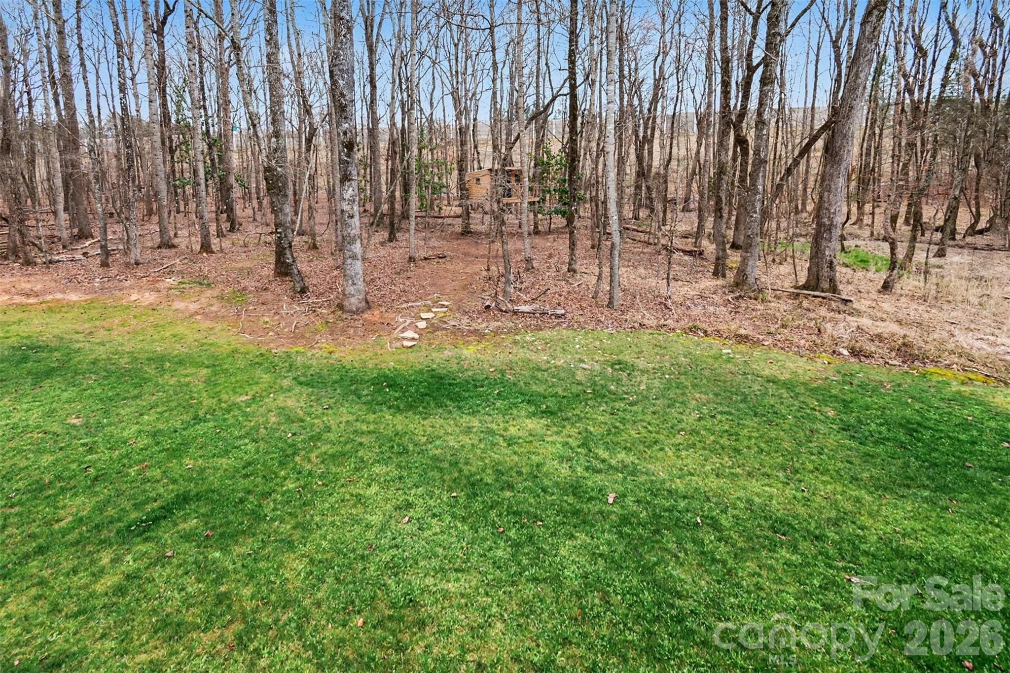 4125 Spring Street Charlotte, NC 28270 - Photo 23 of 37 a view of outdoor space with deck and yard