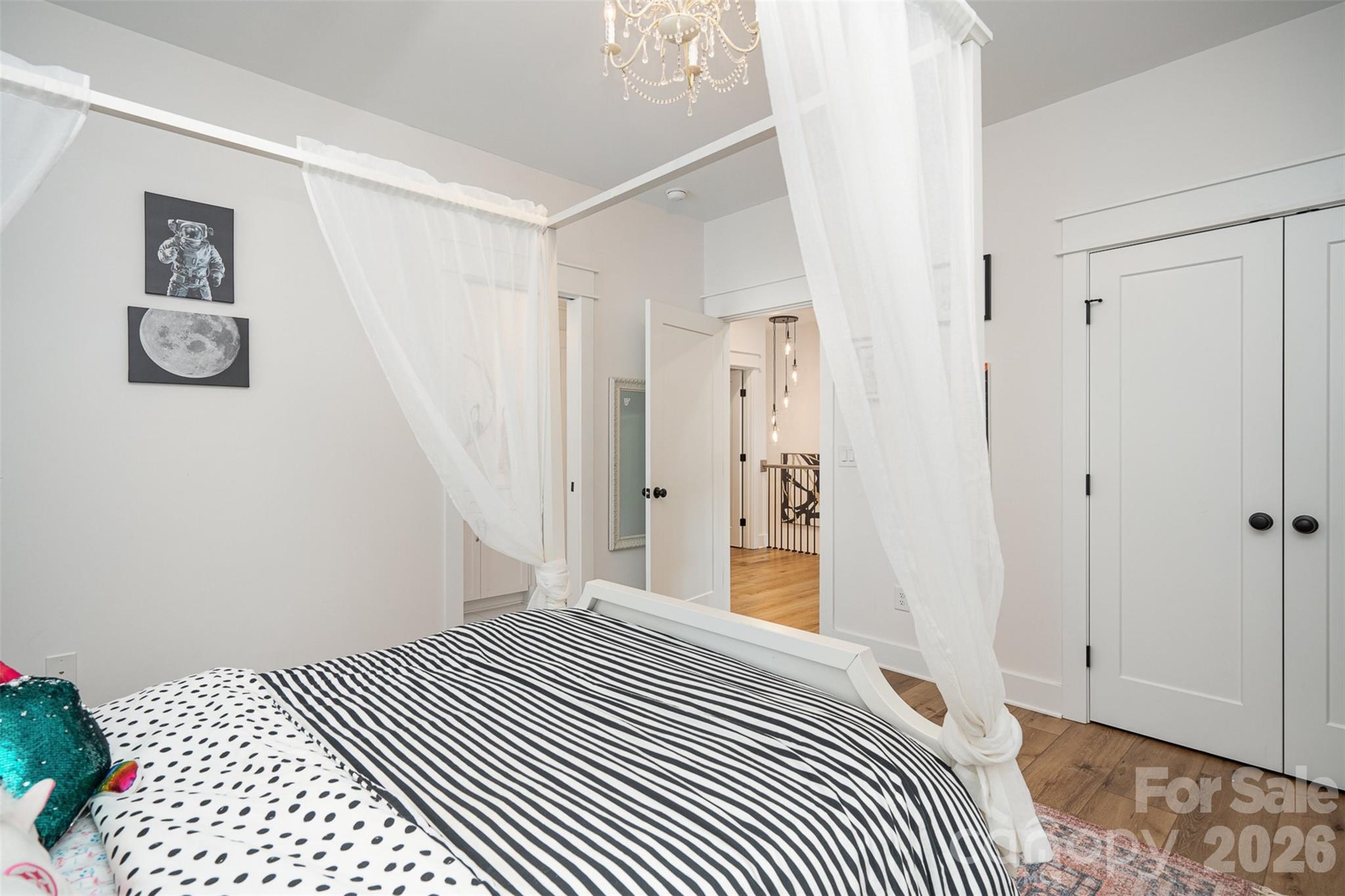 4125 Spring Street Charlotte, NC 28270 - Photo 33 of 37 a view of a room with wooden floor