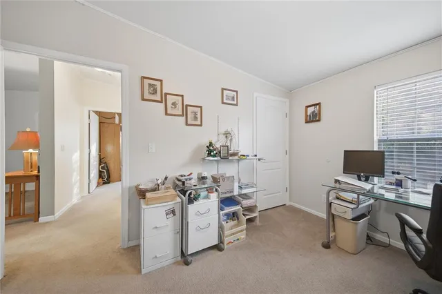 a view of a house with a deck