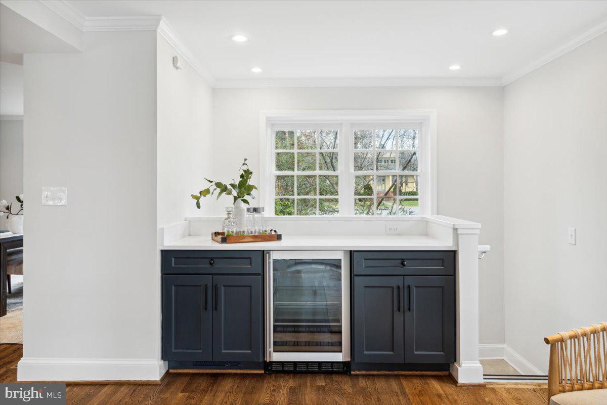 900 Rosemont Avenue Frederick, MD 21701 - Photo 16 of 62 Dry bar with wine fridge