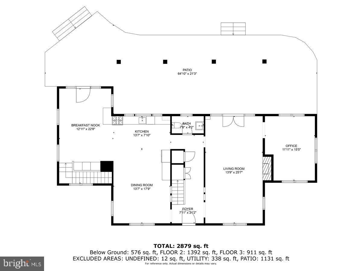 900 Rosemont Avenue Frederick, MD 21701 - Photo 59 of 62 Main Level Floor plan