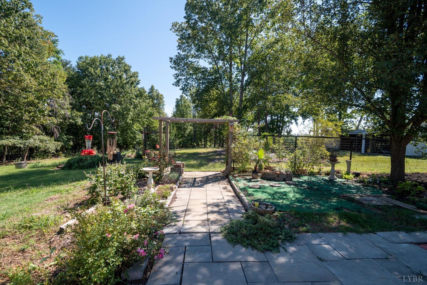 349 Theta Mill Road Gladys, VA 24554 - Photo 33 of 48 a view of a backyard with sitting area