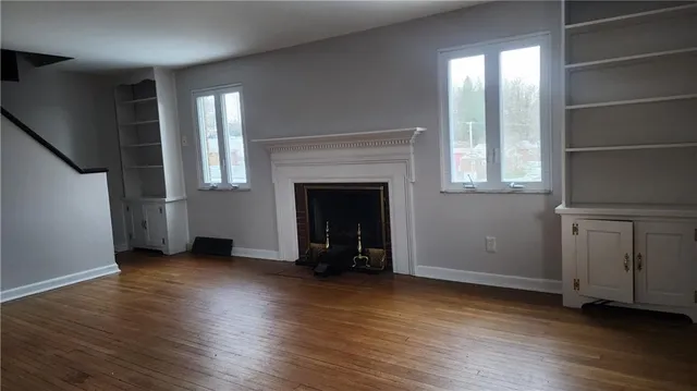 a view of a door of the house