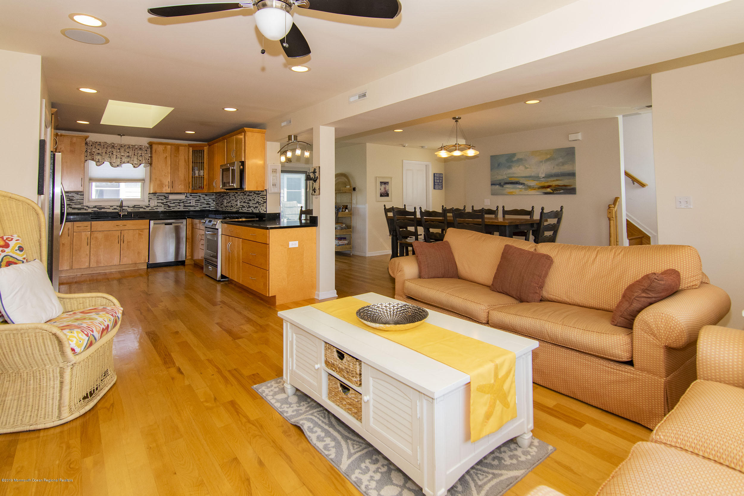 20 Holiday Road Seaside Heights, NJ 08751 - Photo 15 of 42 a living room with furniture and kitchen view