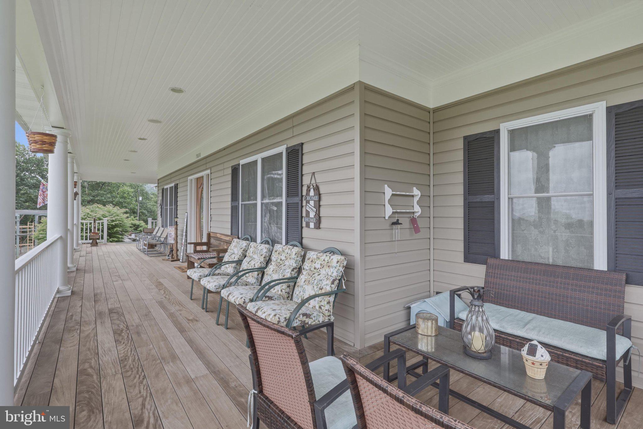 7020 Debold Road Thurmont, MD 21788 - Photo 5 of 75 Large Front Porch with Built in Speakers