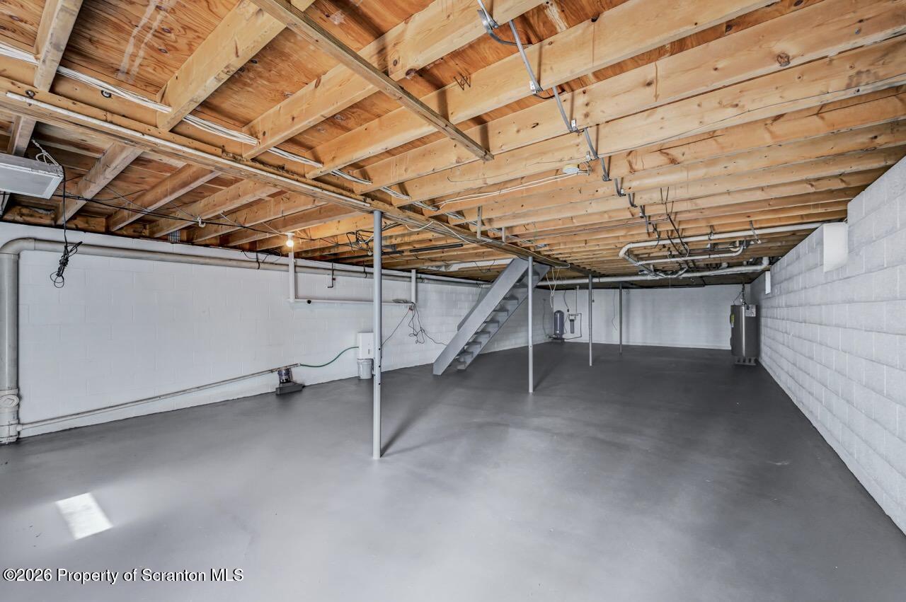 3032 1/2 Division Street Scranton, PA 18504 - Photo 38 of 49 a view of a indoor garage