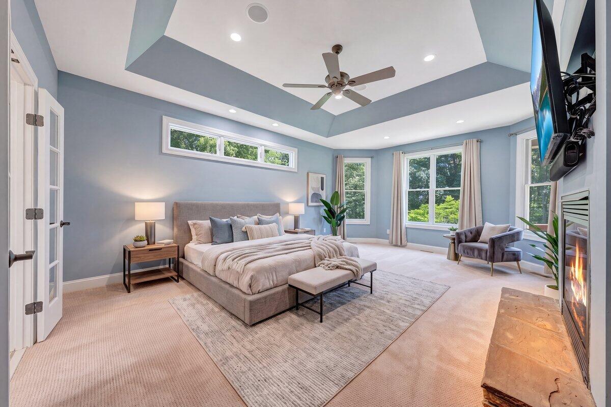2250 Lovely Valley Road Wirtz, VA 24184 - Photo 39 of 130 Virtually Staged Primary Bedroom