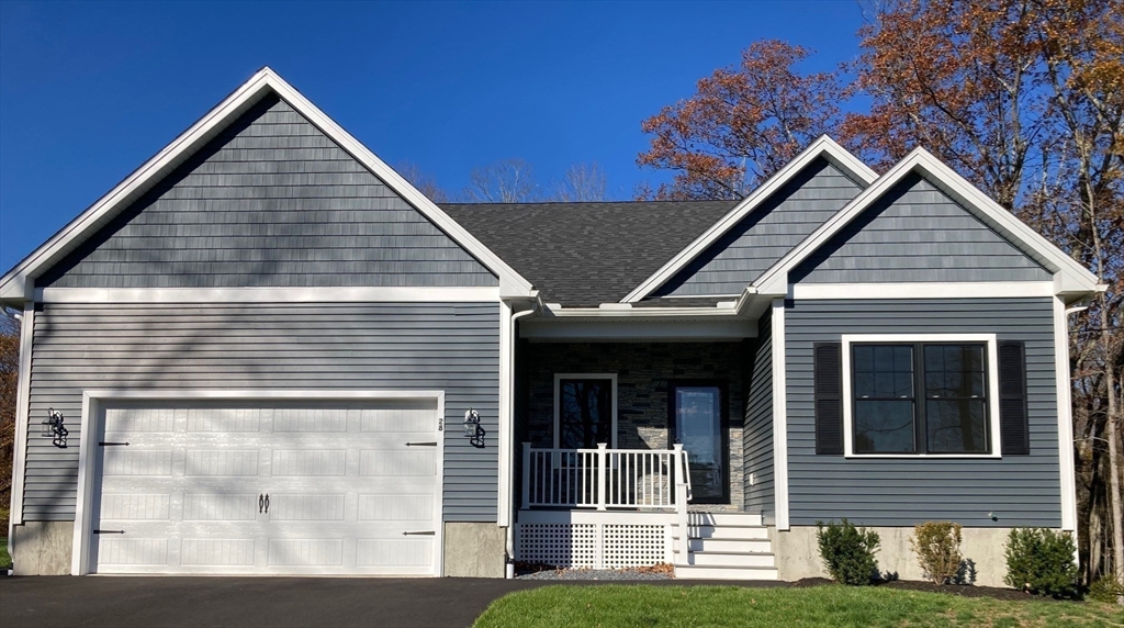 28 Spring Street Petersham, MA 01366 - Photo 31 of 31 a front view of a house with a yard