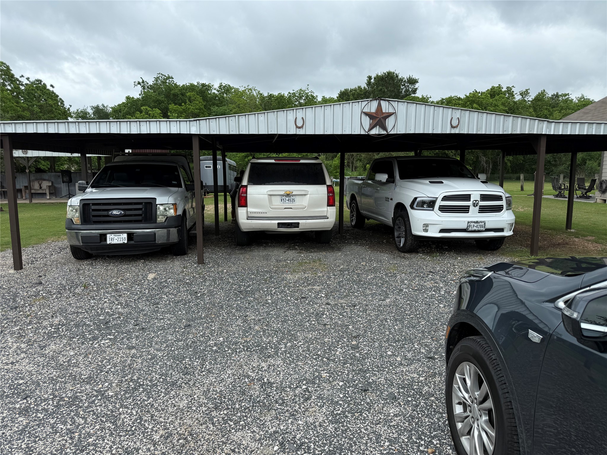 13125 1st Street Kendleton, TX 77417 - Photo 3 of 21 Additional covered parking.