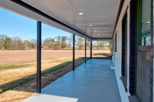a view of an entryway
