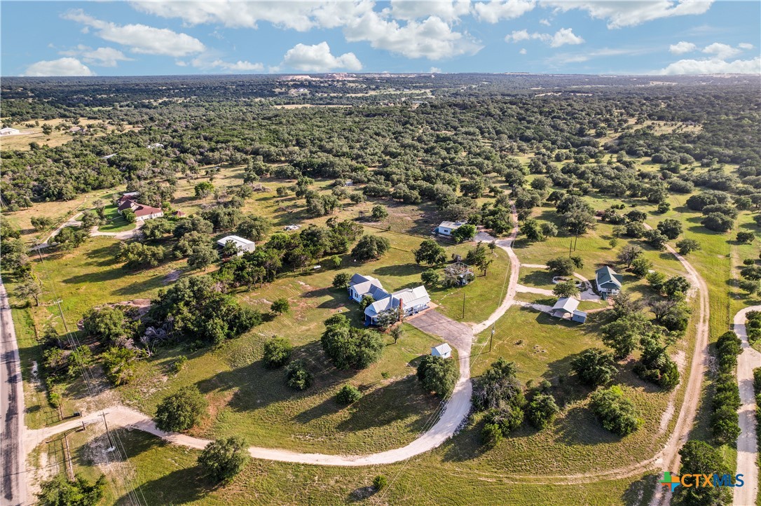 13471 Cedar Valley Road Salado, TX 76571 - Photo 38 of 39 an aerial view of residential houses with outdoor space